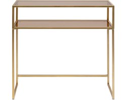 Console Loft gouden 85x30cm Kare Design