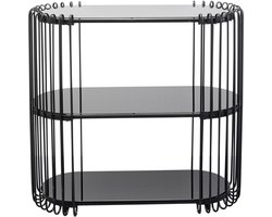 Console Wire 81x37cm zwart Kare Design