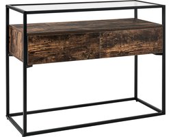 Consoletafel MAUK Donkerbruin