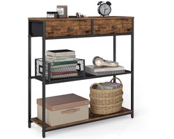 Consoletafel - Smal - 2 Stoffen Lades
