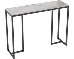 Consoletafel Superior - Haltafel - Wandtafel - Sidetable - 100cm - Marmer look