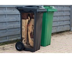 Container sticker De prinses van het land van porselein - Schilderij van James Abbott McNeill Whistler - 44x98 cm - Kliko sticker