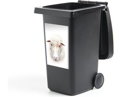 Container sticker Schaap - Portret - Wol - 40x60 cm - Kliko sticker