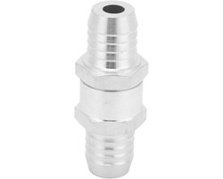 Controleventiel voor Brandstofslang - Universeel Aluminium - Geschikt voor Benzine, Diesel en Water (16mm)