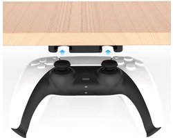 Controller houder onder bureau Playstation 5 en 4 - Controller Houder geschikt voor Playstation 4 en Playstation 5 - bevestiging onder tafel