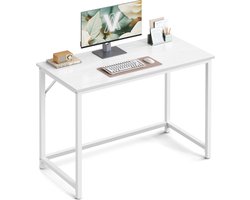 Conway Living® - Bureau - Computerbureau - Computer Tafel - Bureautafel - Wit - 100 x 50 x 76 cm