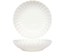 Cookinglife Diepe Borden Cardida Off White ø 20 cm - 6 Stuks