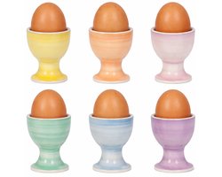 Cookinglife Eierdopjes Pastel Harmony - 6 Stuks