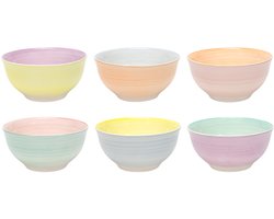 Cookinglife Kleine Kommen Pastel Harmony ø 12 cm - 6 Stuks