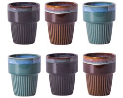 Cookinglife Koffiekopjes - Horizon - 200 ml - 6 stuks