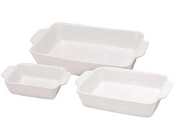 Cookinglife Ovenschalen Aardewerk Set - 3 Stuks
