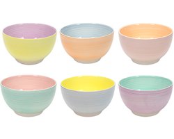 Cookinglife Soepkommen / Kommen Pastel Harmony ø 14 cm - 6 Stuks