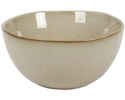 Cookinglife Soepkommen Sabi Beige 6-delig – Aardewerk – Handgemaakte Uitstraling – Vaatwasser- & Magnetronbestendig