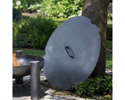 CookKing Deksel voor Vuurschaal dia 101 cm - Hoge Kwaliteit Staal - Handgemaakt in Europa