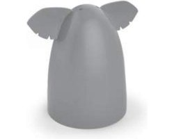 Cookut - peper- en zoutstel - zout-peperstrooier - olifant Nicole - grijs
