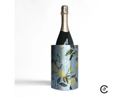 Coolenator Classic – Wijn- & Champagnekoeler – Freezer Bullet – Zonder ijs – Lemon Limited Edition