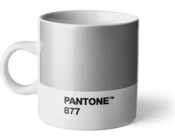 Copenhagen Design - Pantone - Espressokopje -120ml - Zilver