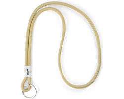 Copenhagen Design - Sleutelhanger Groot - Gold 10124 - Nylon - Goud