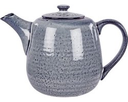 Copenhagen Nordic Sea servies aardewerk theepot handgemaakt 1.3 L