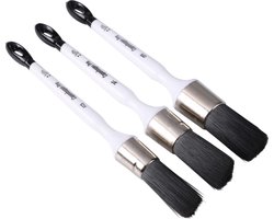 Copenhagen Pro kwastenset - rond - 3-delig - voor alle verfsoorten - maat 12, 14 en 16