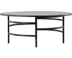 Copenhagen salontafel Ø100cm zwart.