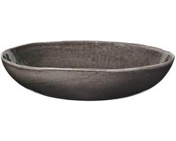 Copenhagen serviesset Nordic Coal salade schaal Ø 34 x H 7,5 cm - Salad Bowl