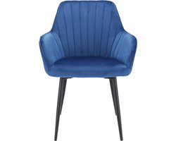 Cora Blauwe Stoel