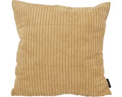 Corduroy Camel Kussenhoes | 45 x 45 cm | Ribstof / Polyester