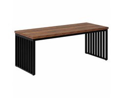 CORE Industriële Eettafel - Keukentafel - Dinertafel voor 4 tot 6 personen - Eetkamertafel - 180x70x75cm - Rustiek bruin