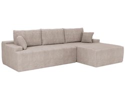 Coredo Bank - Corduroy bekleding - Rechts - Taupe
