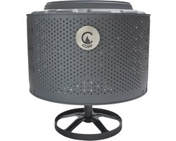 Corf - Medium Metallic Blue - Circulaire Vuurkorf