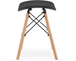 CORFU kruk - zwart x 4