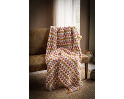 Corneeltje Wol - Haakpakket Plaid Color Spike - Haken - Gehaakte plaid - plaid