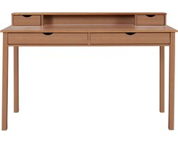 Cornelia - Kast met 4 laden en 2 deuren in grenen (120 x 60 x 30 cm)