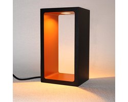 Corridor LED tafellamp zwart/mat koper 660lm touchdimmer - Modern - Artdelight - 2 jaar garantie