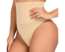 Corrigerend Ondergoed Voor Dames | Corrigerend Slipje | Correctie Buik Ondergoed | Waist Correctie | Beige | Maat  44/46 | XXL