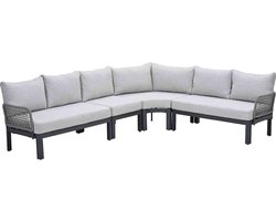 Corsano rope lounge hoekbank - taupe - valley sand
