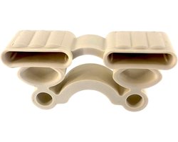 Cortassa Lattenbodem Set - 4 stuks - Rubberen lattenhouder - 38mm