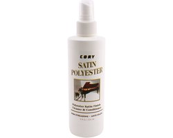 Cory Polyester Satin Cleaner & Conditioner - 236 ml (=8 fl oz) - Schoonmaken, reiniging en onderhoud van instrumenten (piano, vleugel, gitaar) en meubel | 236ml