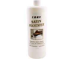 Cory Polyester Satin Finish - Cleaner & Conditioner | NAVULVERPAKKING 944 ml=32fl oz- | Schoonmaken, reiniging en onderhoud van instrumenten (piano, vleugel, gitaar) en meubel met zijdeglans polyester oppervlakken