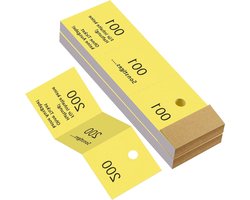 Cosensi - 2 garderobekasten met cijferblokken en 1-200 geperforeerde kaarten | ideaal voor evenementen, feesten en loterijen