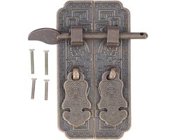 Cosensi - Deurtrekplaat antieke koperen kast meubel hardware retro Chinese kast dressoirs - Decoratieve vintage stijl voor meubels met 3 zoekwoorden.