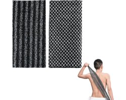 Cosensi - Exfoliërende Wasdoekjes Set - Scrub Handdoek voor Lichaam - Bad Scrubbervel - Diepe Reiniging - 2 Stuks