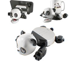 Cosensi - Grappige Schildpad 2-in-1 Drankmat voor Glazen & Bekers met Antislip Ontwerp - Nieuw Drinkcadeau - Decoratief (Panda)