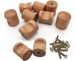 Cosensi - Houten Meubelknoppen - Lade Grepen - Commode Accessoires