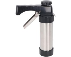 Cosensi - Koekjespers van Roestvrijstaal voor Bakdecoratie van Koekjes, Taarten en Desserts met DIY Cookie Press Gun Kit - Spaanse Churros Ideeën