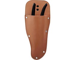 Cosensi - Leren beschermhoes voor tuinschaar met riemtas - Duurzame tuinwerktas met zoekwoorden gereedschapstas, tuinaccessoires, beschermhoes