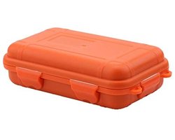 Cosensi - Outdoor Storage Case - Waterdichte Box - Ideaal voor Hiken en Kamperen - Oranje - Shockproof en Lichtgewicht - Geschikt voor Avontuurlijk...