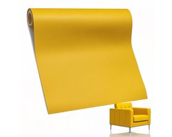 Cosensi - Reparatieset voor leer 60 x 137 cm geel zelfklevende patch voor banken autostoelen bureaustoel hoofdeinde