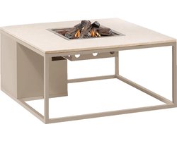 Cosi Cosiloft 100 Vuurtafel Sandy Beige / Stone Look 100 x 100 cm